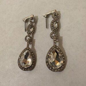 Silver Diamond Costume Jewelry